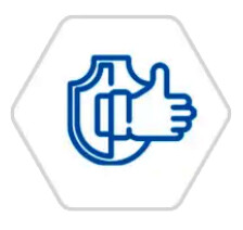 - НАДІЙНІСТЬ<br>Експлуатаційний термін<br>наших будівель становить<br>не менше 60 років